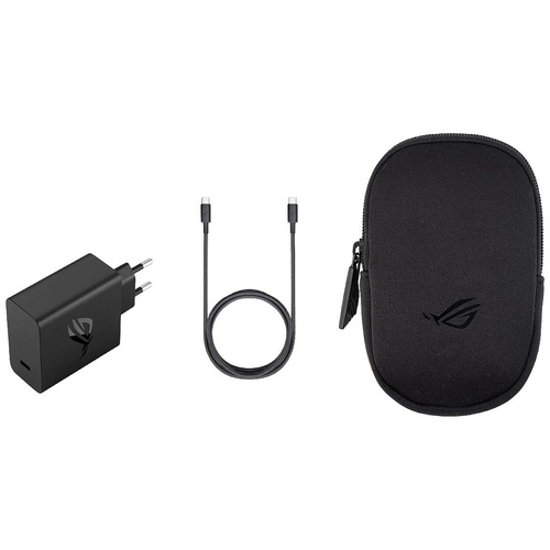 Asus ROG 65W Adapter & 1,2m USB-C Handy Ladegerät mit Schnellladefunktion USB-C® Schwarz
