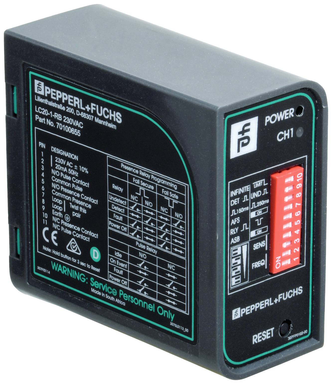 Pepperl+Fuchs Schleifendetektor LC20-1-RB 230VAC versandkostenfrei ...