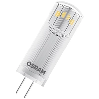 OSRAM HOMELIGHTING 4058075758025 LED EEK F (A - G) G4 Spezialform 1.8W = 20W Warmweiß (Ø x H) 13mm x 13mm 5St. OSRAM HOMELIGHTING 4058075758025 LED EEK F (A - G) G4 Spezialform 1.8W = 20W Warmweiß (Ø x H) 13mm x 13mm 5St.