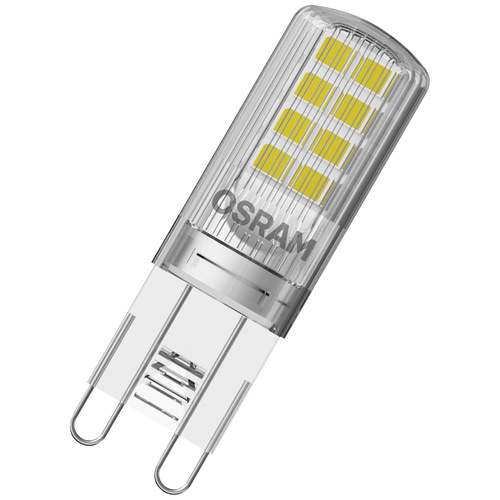 OSRAM 4058075758063 LED EEK E (A - G) G9 Spezialform 2.6W = 30W Warmweiß (Ø x H) 15mm x 15mm 5St.
