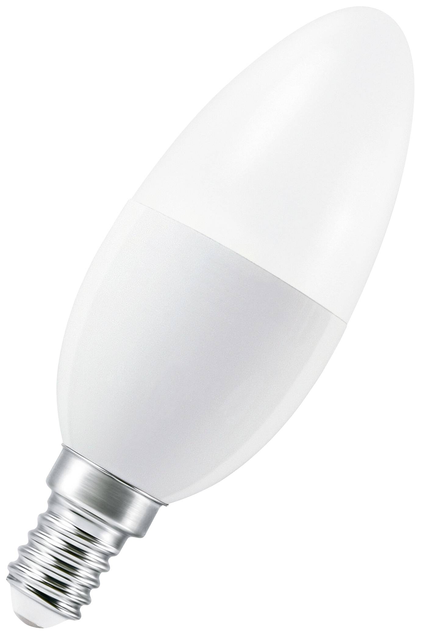 LEDVANCE 4058075778573 LED EEK F (A - G) E14 Kerzenform 4.9 W = 40 W Warmweiß bis Kaltweiß (Ø x H) 39 mm x 39 mm 1 St.