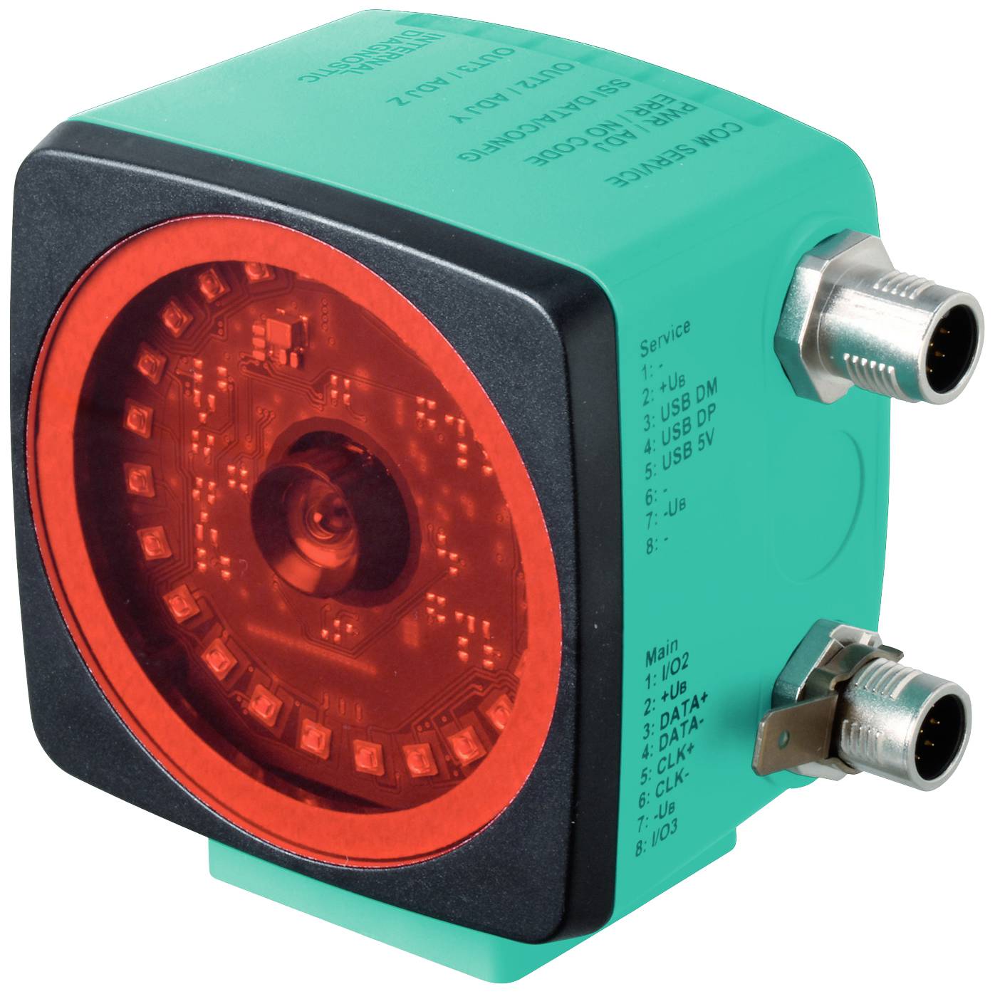 Pepperl+Fuchs 293431-100021 Optischer Lesekopf PXV100AS-F200-SSI-V19 1St.
