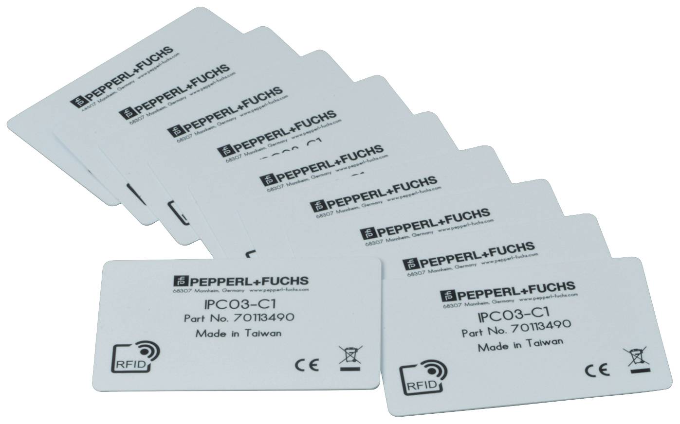 Pepperl+Fuchs 70113490 RFID-Transponder IPC03-C1 10pcs 10St.