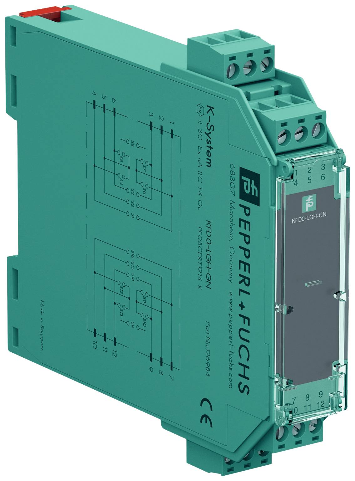 Pepperl+Fuchs 126984 Platzhalter KFD0-LGH-GN 1St.