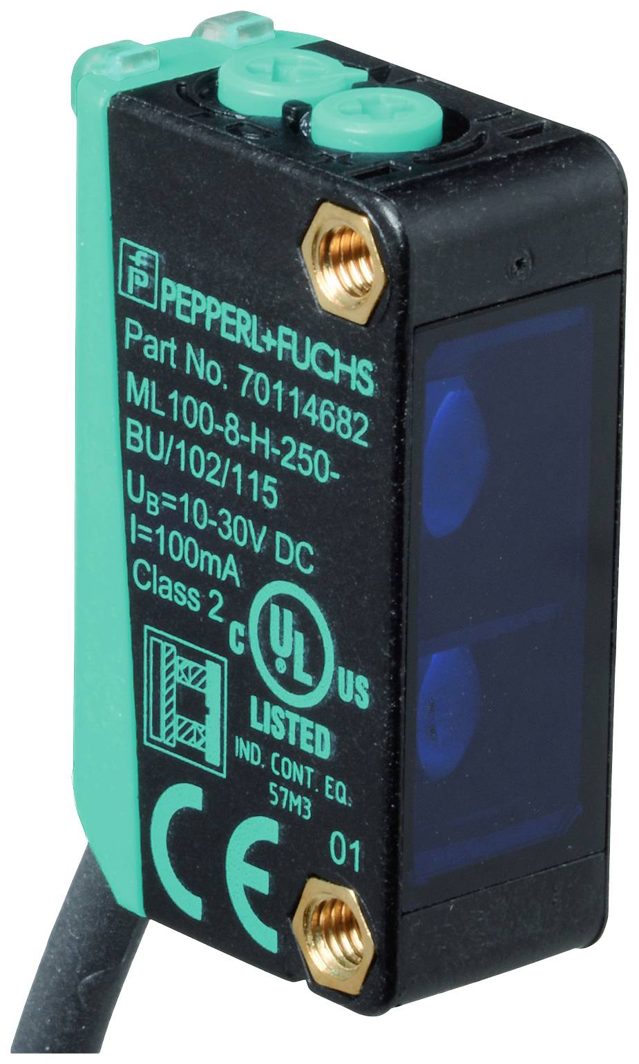 Pepperl+Fuchs Reflexions-Lichttaster ML100-8-HGU-100-BU/102/115/162 70127457 1 St.