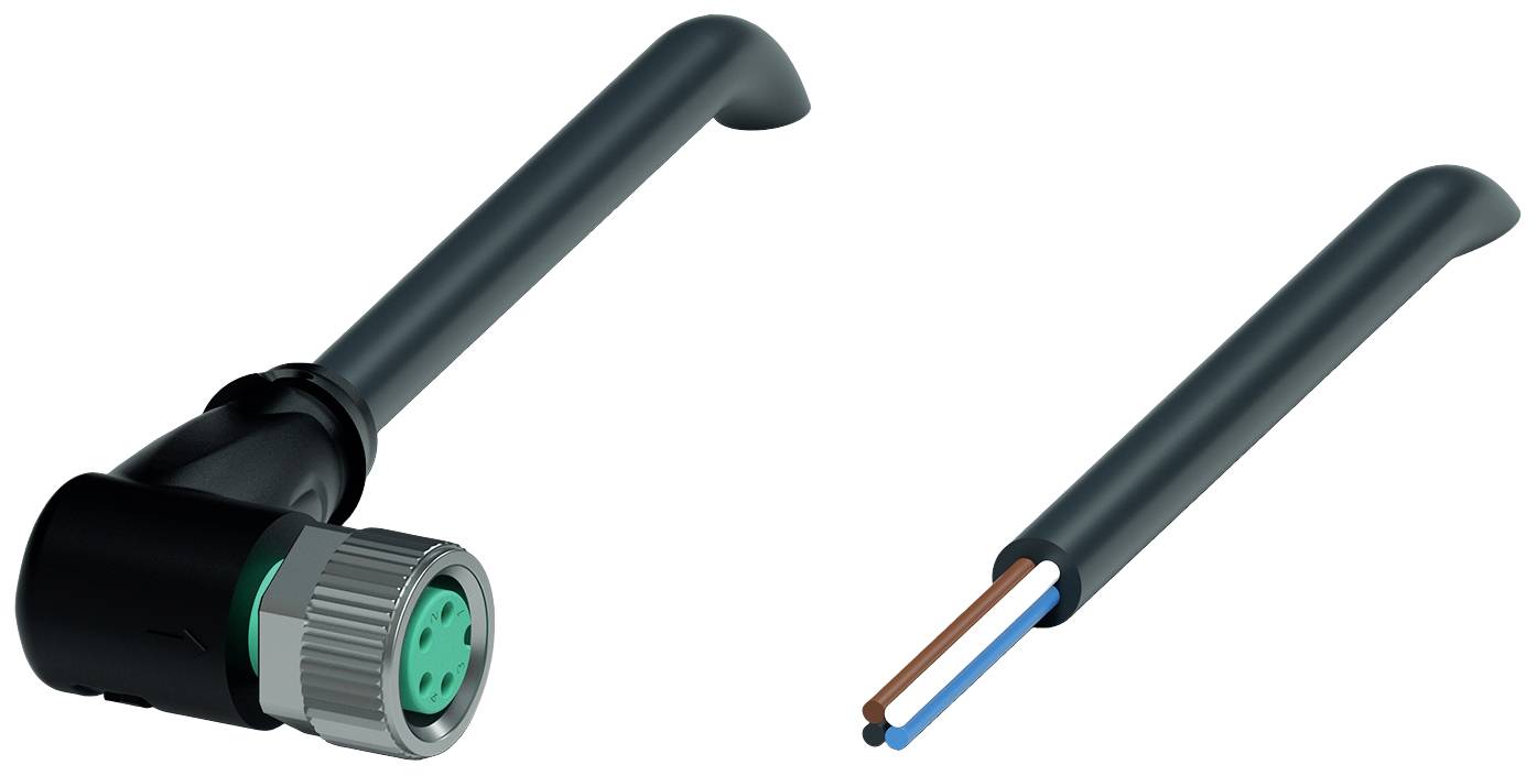 Pepperl+Fuchs 240800-0005 Sensor-/Aktor-Steckverbinder, konfektioniert 1.5m Polzahl Sensoren: 4 1St.