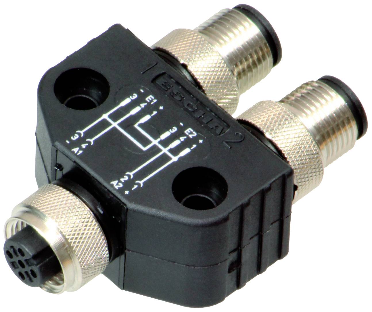 Pepperl+Fuchs 272277 Sensor-/Aktor-Verteiler und Adapter Polzahl Sensoren: 3, 3 1St.