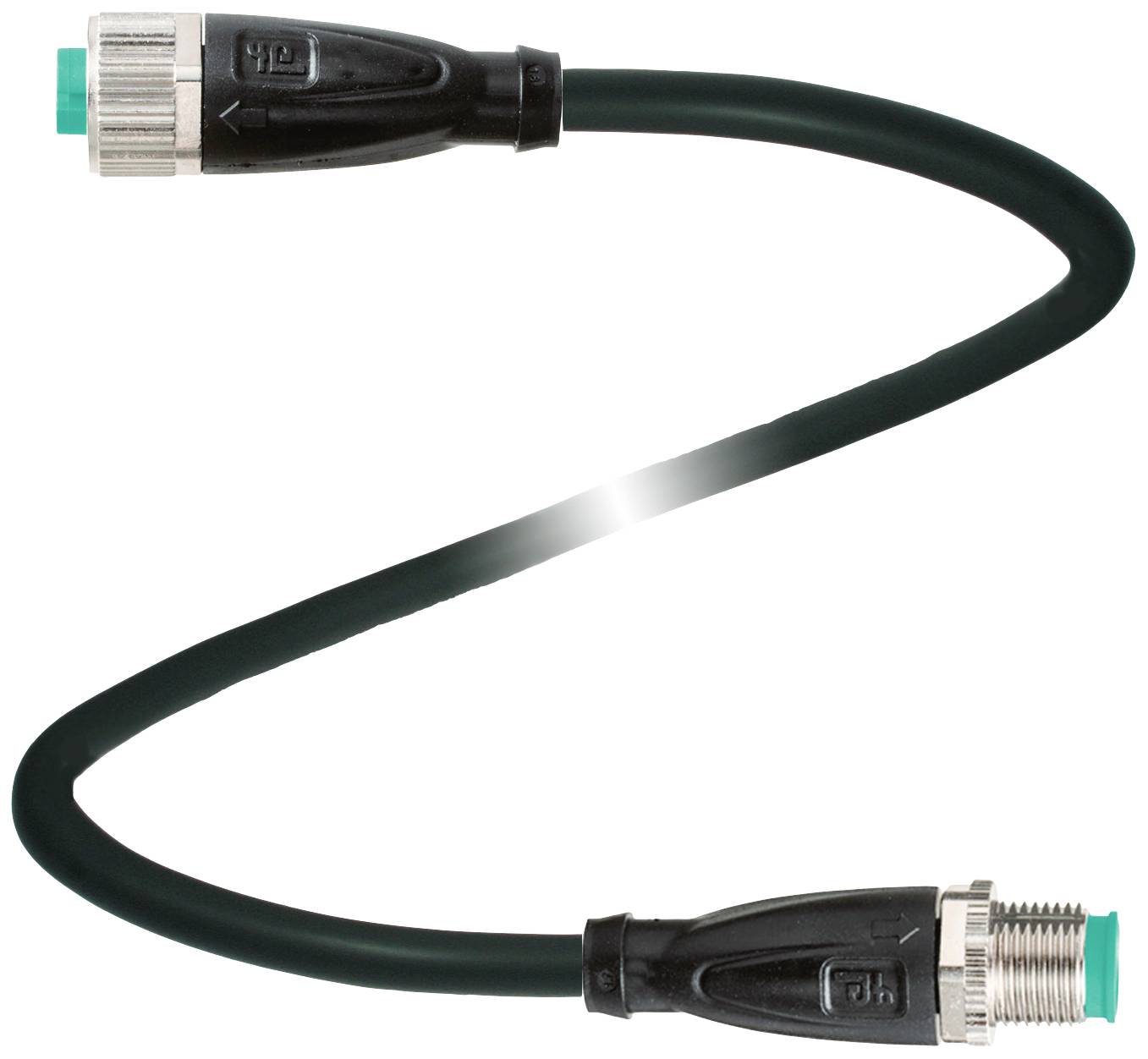 Pepperl+Fuchs 70105645 Sensor-/Aktor-Steckverbinder, konfektioniert 3m Polzahl Sensoren: 4, 4 1St.