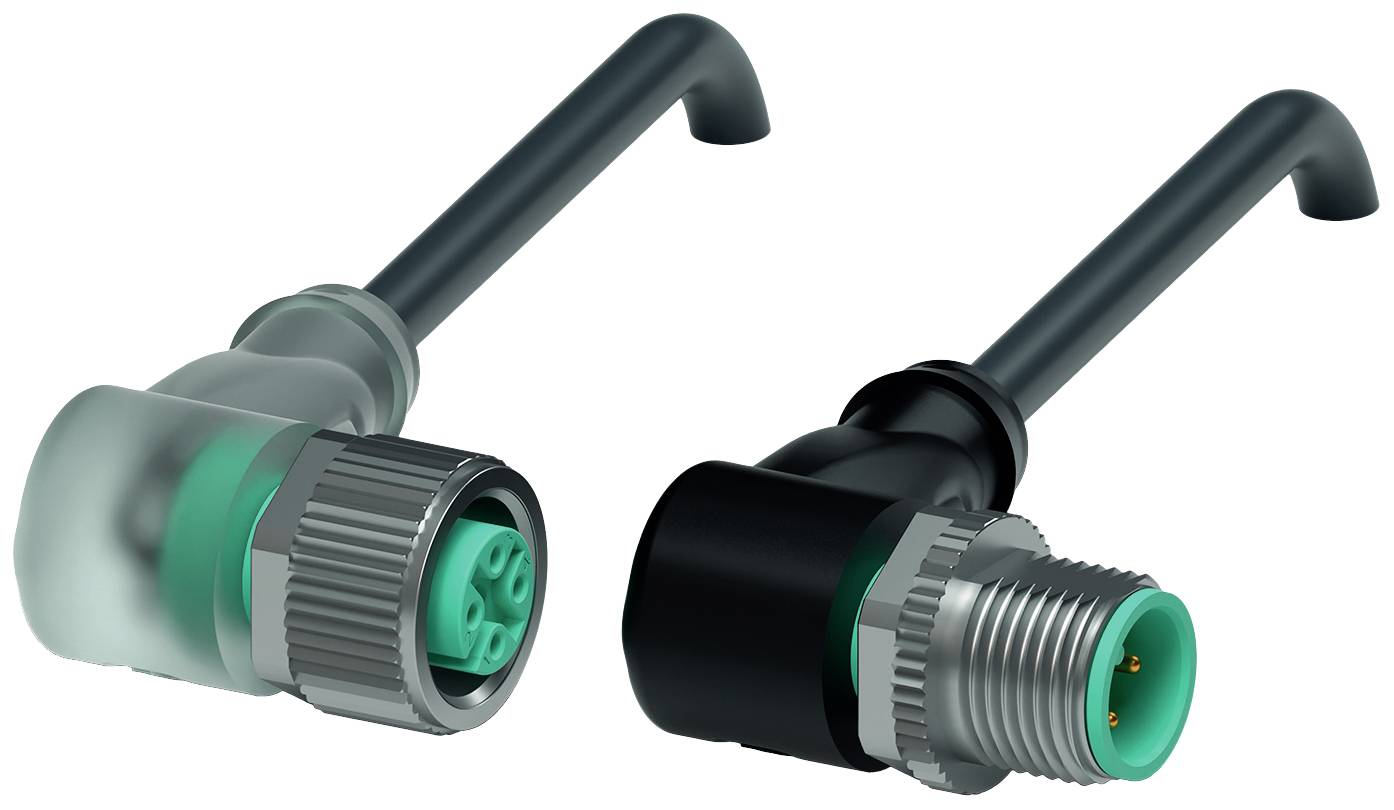 Pepperl+Fuchs 240781-100001 Sensor-/Aktor-Steckverbinder, konfektioniert 0.6m Polzahl Sensoren: 3, 3 1St.