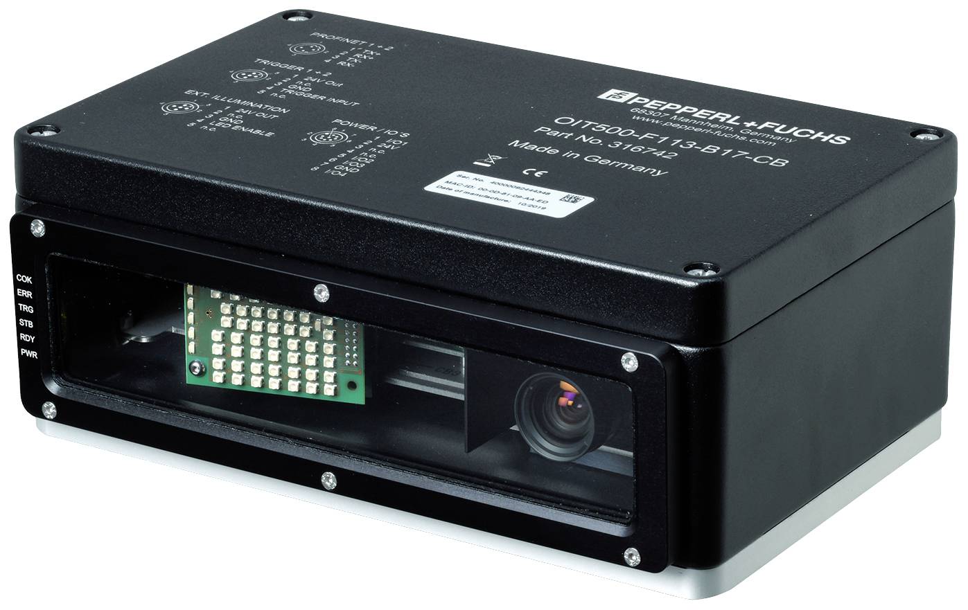 Pepperl+Fuchs 316742 Identifikationssystem OIT500-F113-B17-CB 1St.