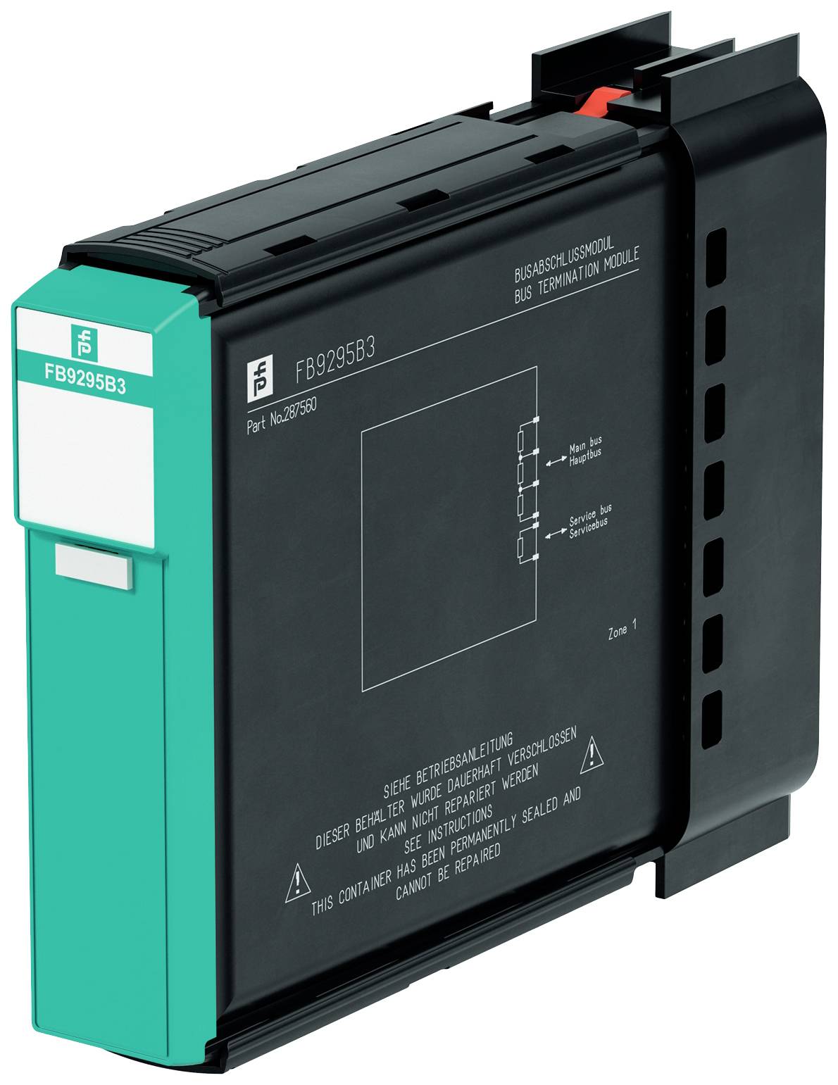 Pepperl+Fuchs 287560 Busabschlussmodul FB9295B3 1St.