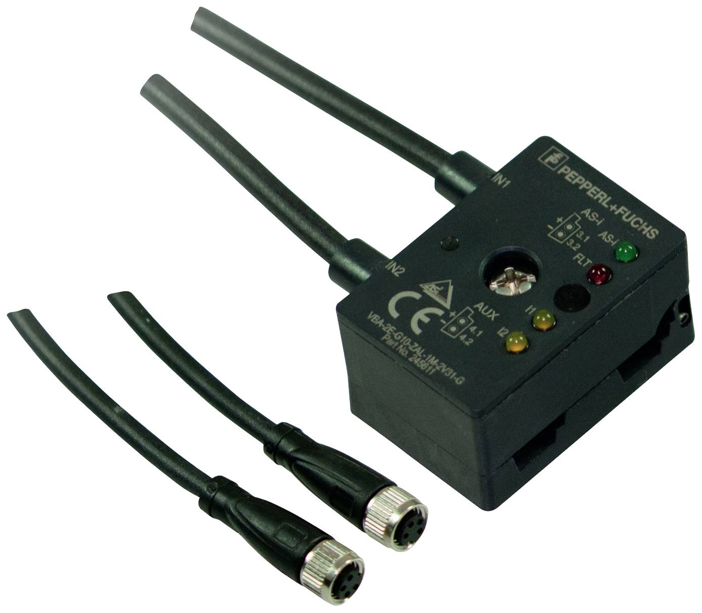 Pepperl+Fuchs VBA-2E-G10-ZEJ-0,1M-2V3-G 303047 Sensor/Aktorbox aktiv Multipolverteiler 1St.