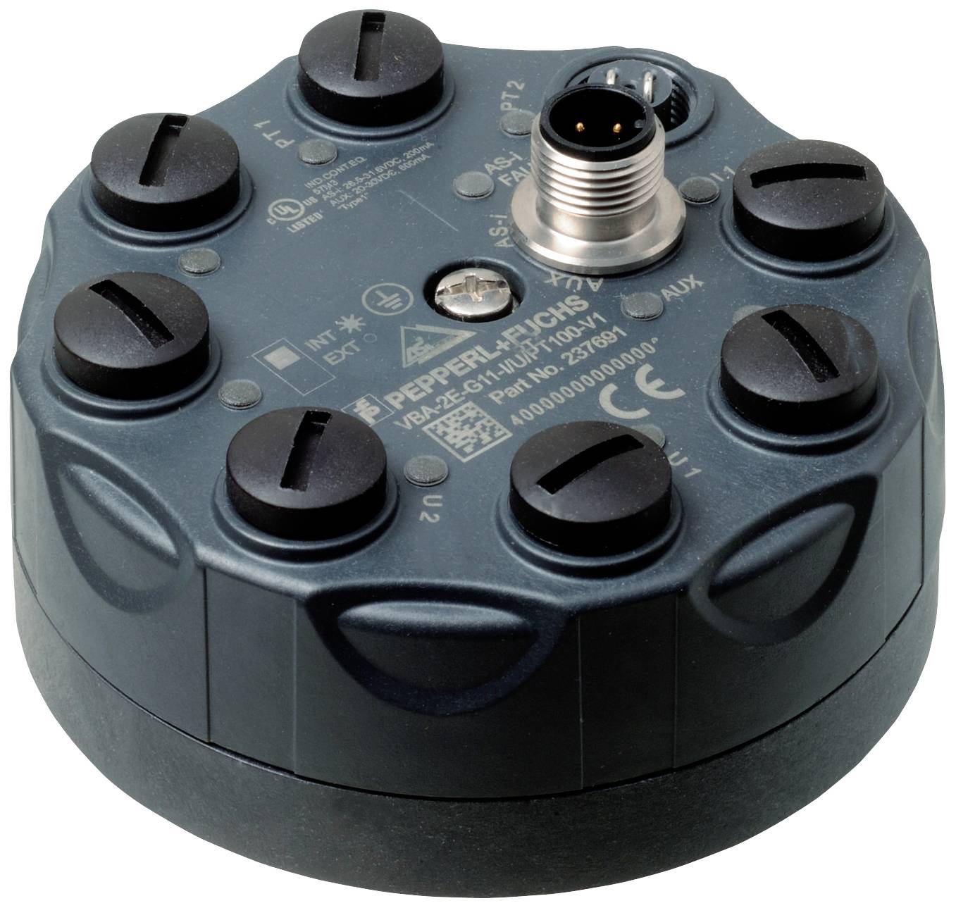 Pepperl+Fuchs VBA-2E-G11-I/U/PT100-V1 237691 Sensor/Aktorbox aktiv Multipolverteiler 1St.