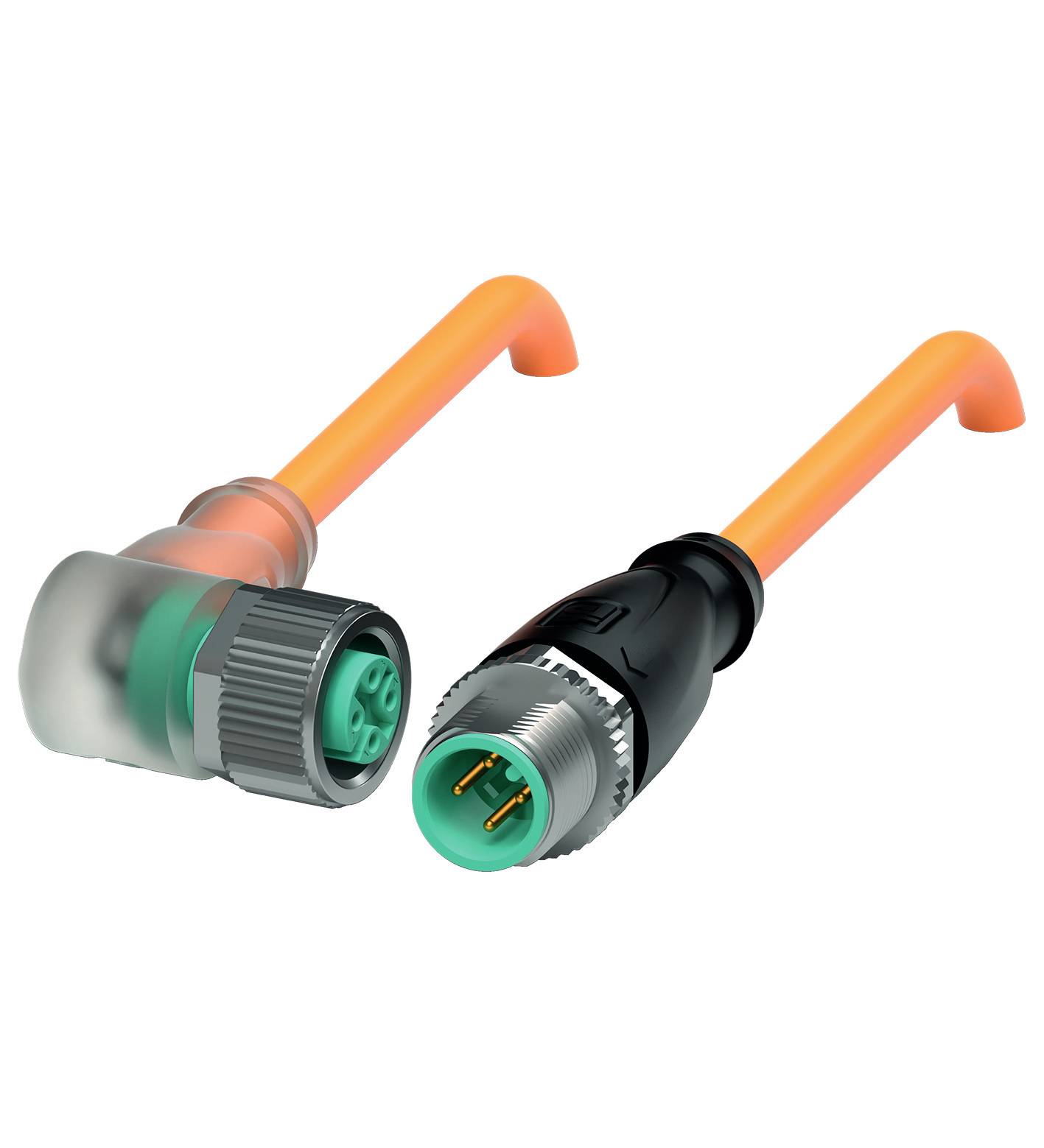 Pepperl+Fuchs 228185 Sensor-/Aktor-Steckverbinder, konfektioniert 2m Polzahl Sensoren: 4, 4 1St.