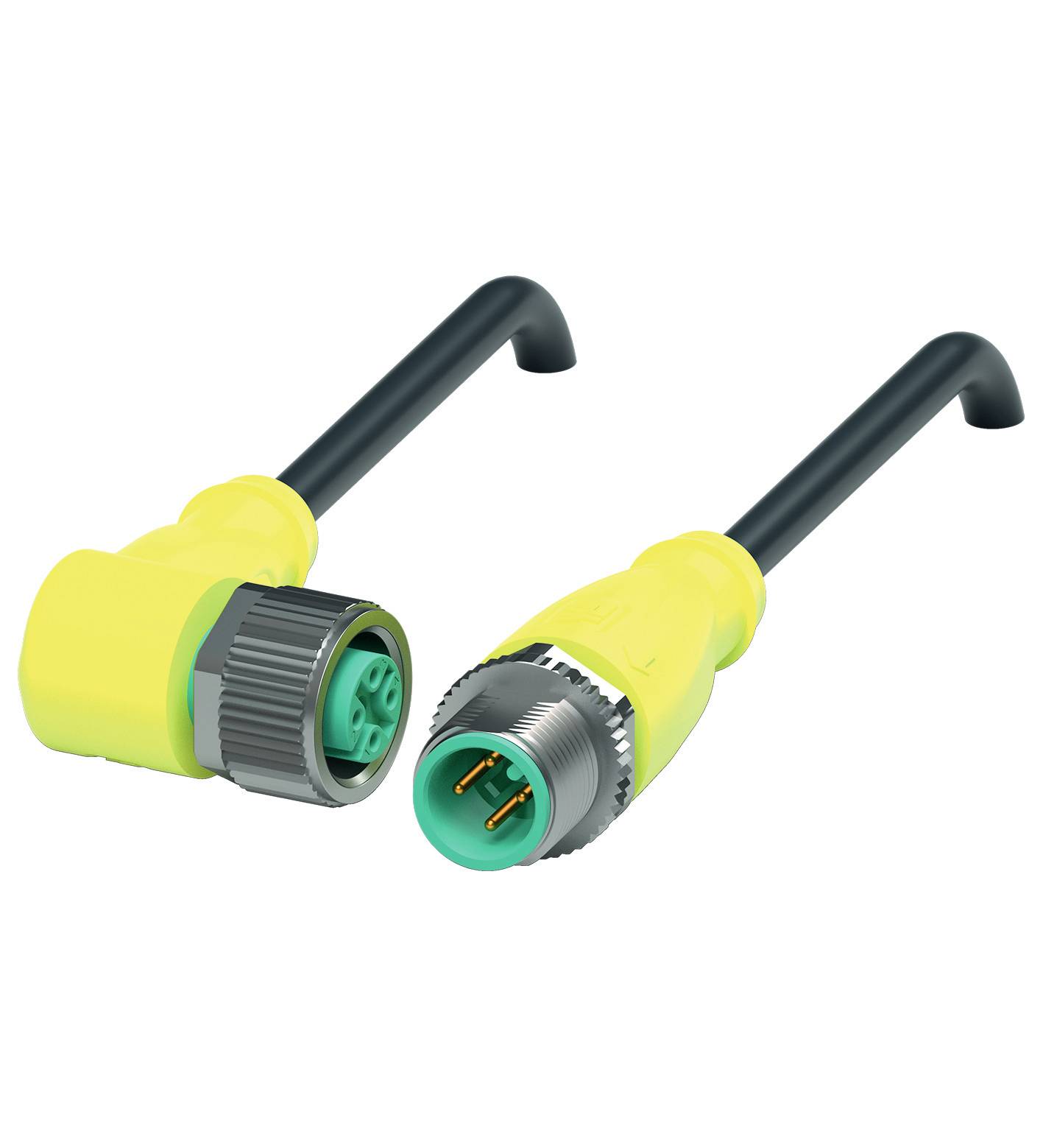 Pepperl+Fuchs 70109953 Sensor-/Aktor-Steckverbinder, konfektioniert 3m Polzahl Sensoren: 4, 4 1St.