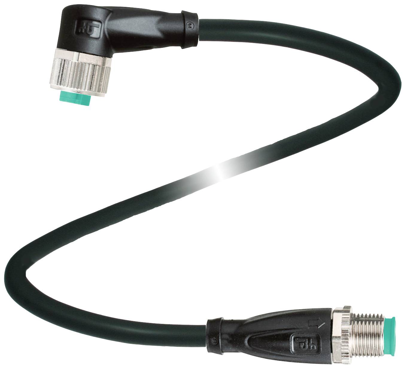 Pepperl+Fuchs 240776-100012 Sensor-/Aktor-Steckverbinder, konfektioniert 15m Polzahl Sensoren: 4, 4 1St.