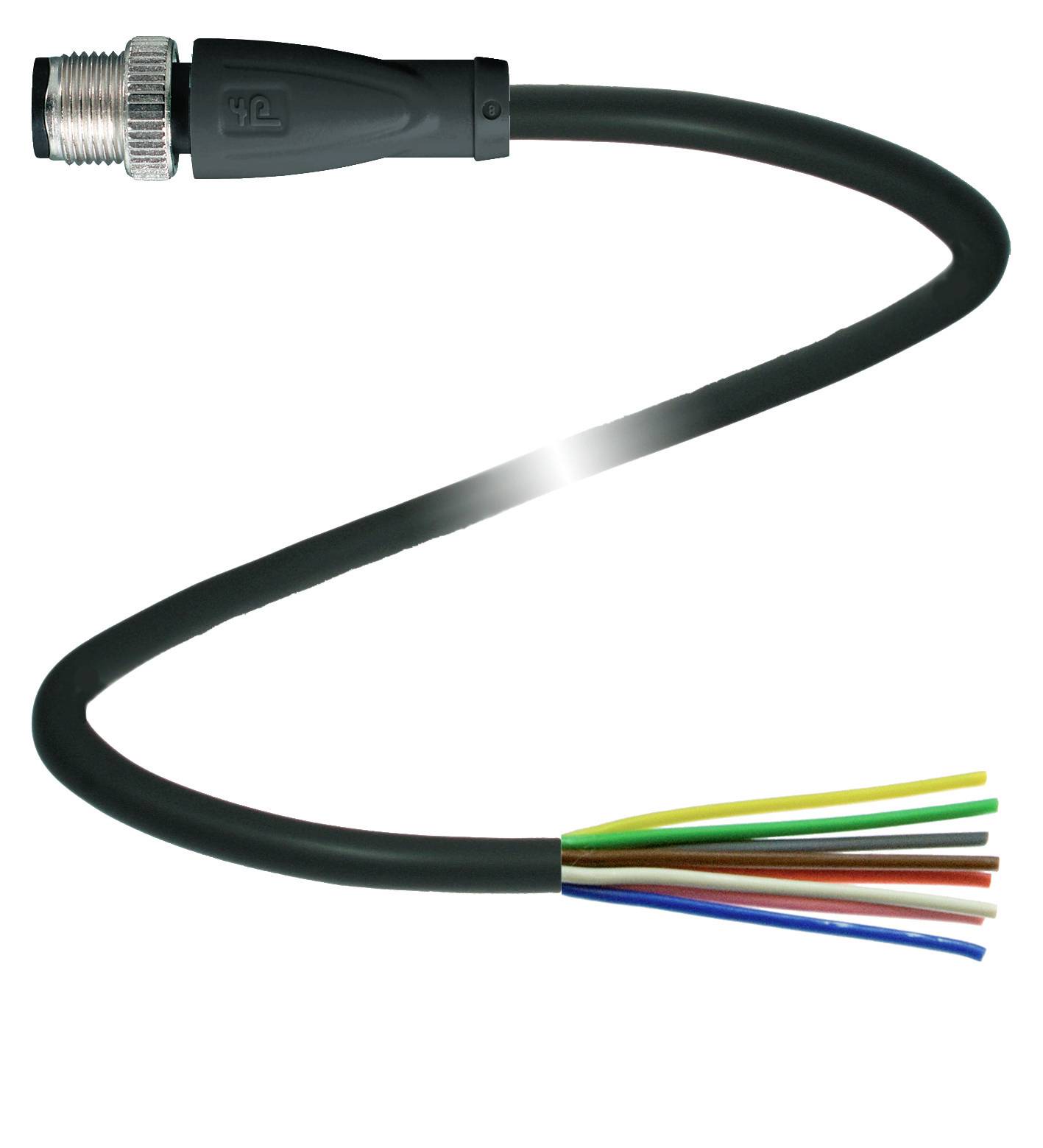 Pepperl+Fuchs 240771-0028 Sensor-/Aktor-Steckverbinder, konfektioniert 1m Polzahl Sensoren: 8 1St.