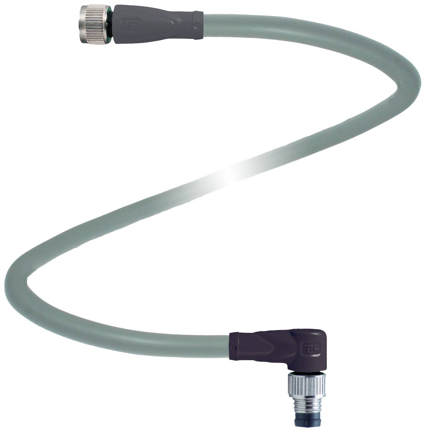 Flexibler Schlauch mit Eckanschlüssen, geeignet für verschiedene Wasserleitungen und einfache Installation.