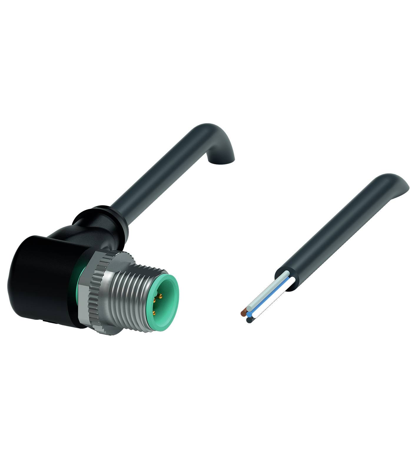 Pepperl+Fuchs 240772-100003 Sensor-/Aktor-Steckverbinder, konfektioniert 1m Polzahl Sensoren: 5 1St.