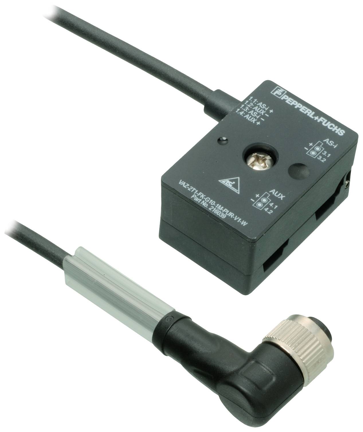 Pepperl+Fuchs VAZ-2T1-FK-G10-0,3M-PUR-V1-W 268024 Sensor/Aktorbox passiv Multipolverteiler 1 St.