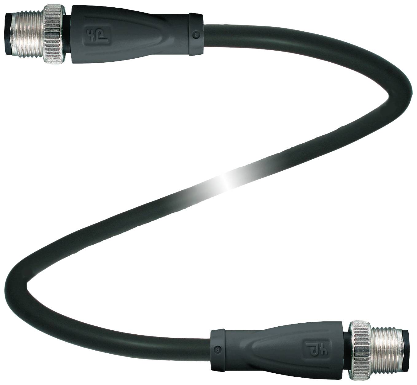 Pepperl+Fuchs 285720 Sensor-/Aktor-Steckverbinder, konfektioniert 0.75m Polzahl Sensoren: 4, 4 1St.