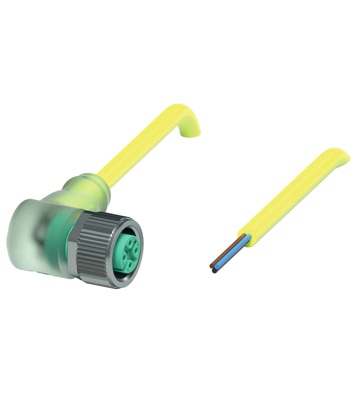 Pepperl+Fuchs 456413 Sensor-/Aktor-Steckverbinder, konfektioniert 5m Polzahl Sensoren: 3 1St.