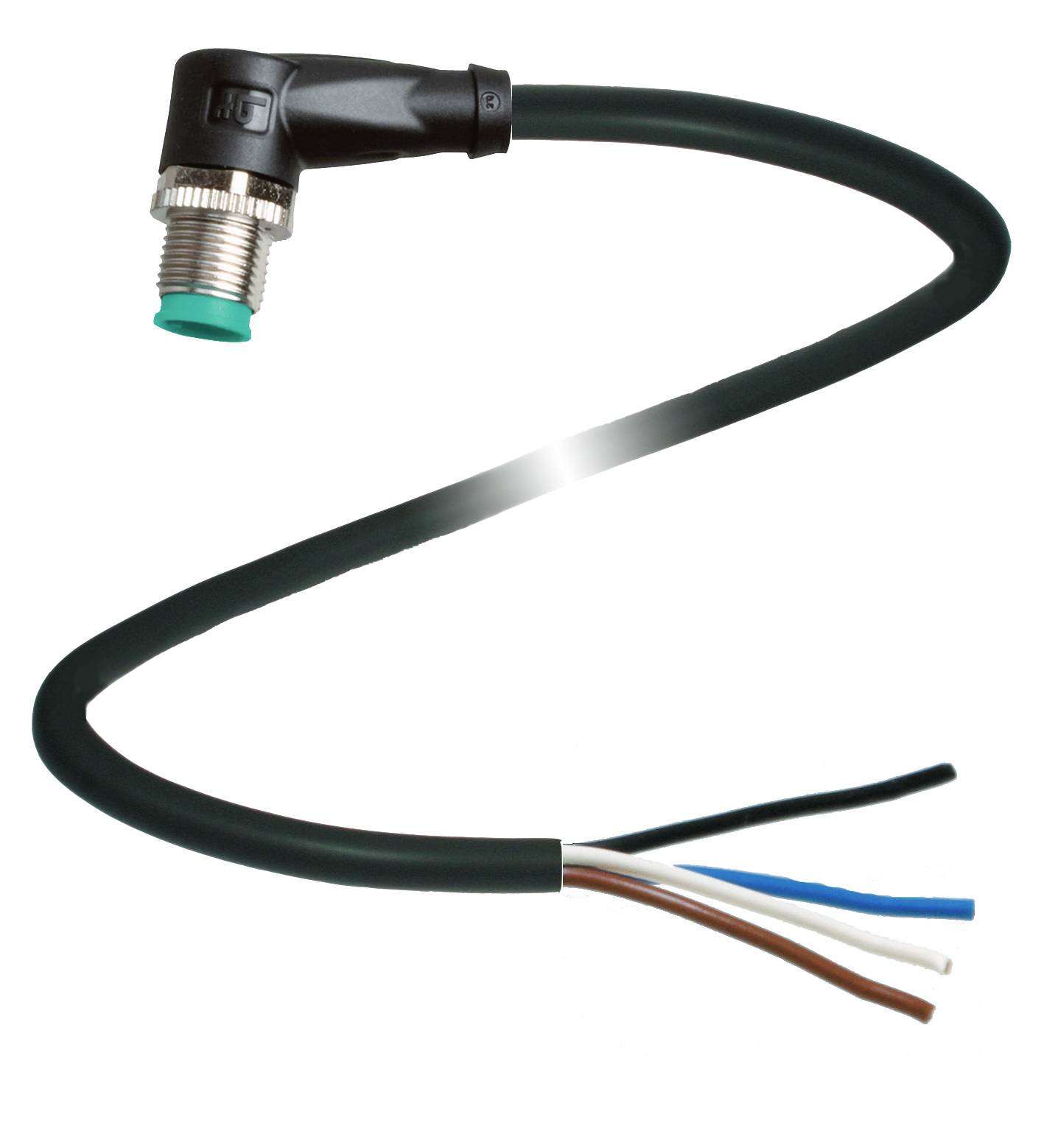 Pepperl+Fuchs 240772-100016 Sensor-/Aktor-Steckverbinder, konfektioniert 5m Polzahl Sensoren: 4 1St.
