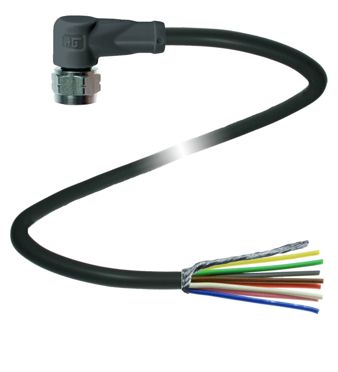 Pepperl+Fuchs 295573 Sensor-/Aktor-Steckverbinder, konfektioniert 3m Polzahl Sensoren: 8 1St.