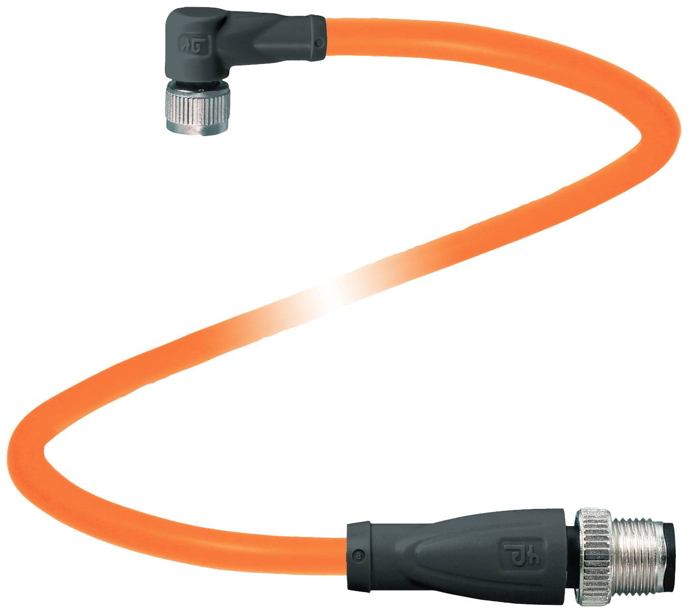 Pepperl+Fuchs 240798-100007 Sensor-/Aktor-Steckverbinder, konfektioniert 0.6m Polzahl Sensoren: 4, 4 1St.