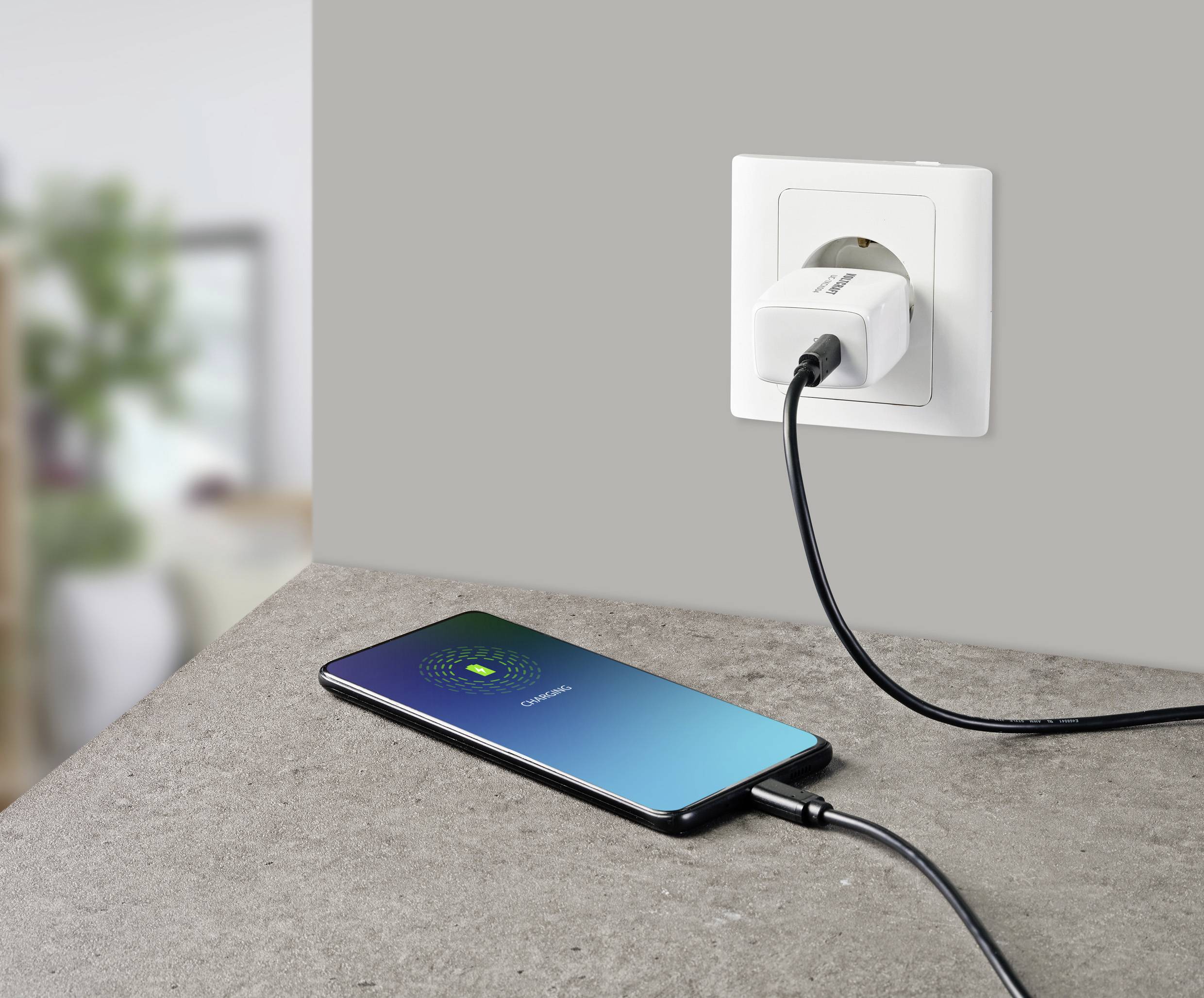 VOLTCRAFT UC-1XCX004 USB Ladegerät 20W Innenbereich Ausgangsstrom (max.) 3A 1 x 1x USB-C® GaN