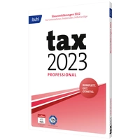 WISO tax 2023 Professional Vollversion, 1 Lizenz Windows Steuer-Software WISO tax 2023 Professional Vollversion, 1 Lizenz Windows Steuer-Software