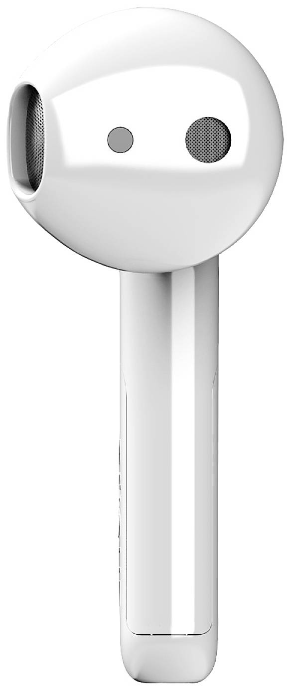 RYGHT WAYS2 In Ear Headset Bluetooth® Stereo Weiß Batterieladeanzeige, Headset, Ladecase, Touch-Steuerung