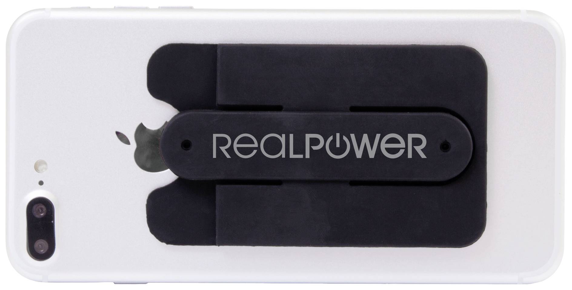 RealPower Smart Wallet Case Universal Schwarz Standfunktion 249866