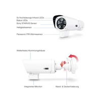 INSTAR IN-9408 2K+ LAN/POE ws 101667 LAN IP Überwachungskamera 2560 x 1440 Pixel INSTAR IN-9408 2K+ LAN/POE ws 101667 LAN IP Überwachungskamera 2560 x 1440 Pixel