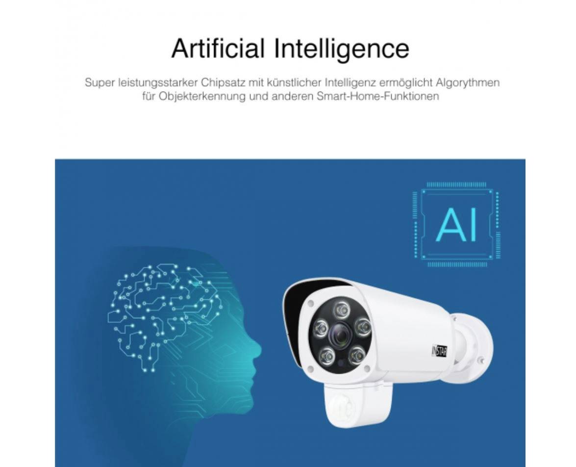 INSTAR IN-9408 2K+ LAN/POE ws 101667 LAN IP Überwachungskamera 2560 x 1440 Pixel