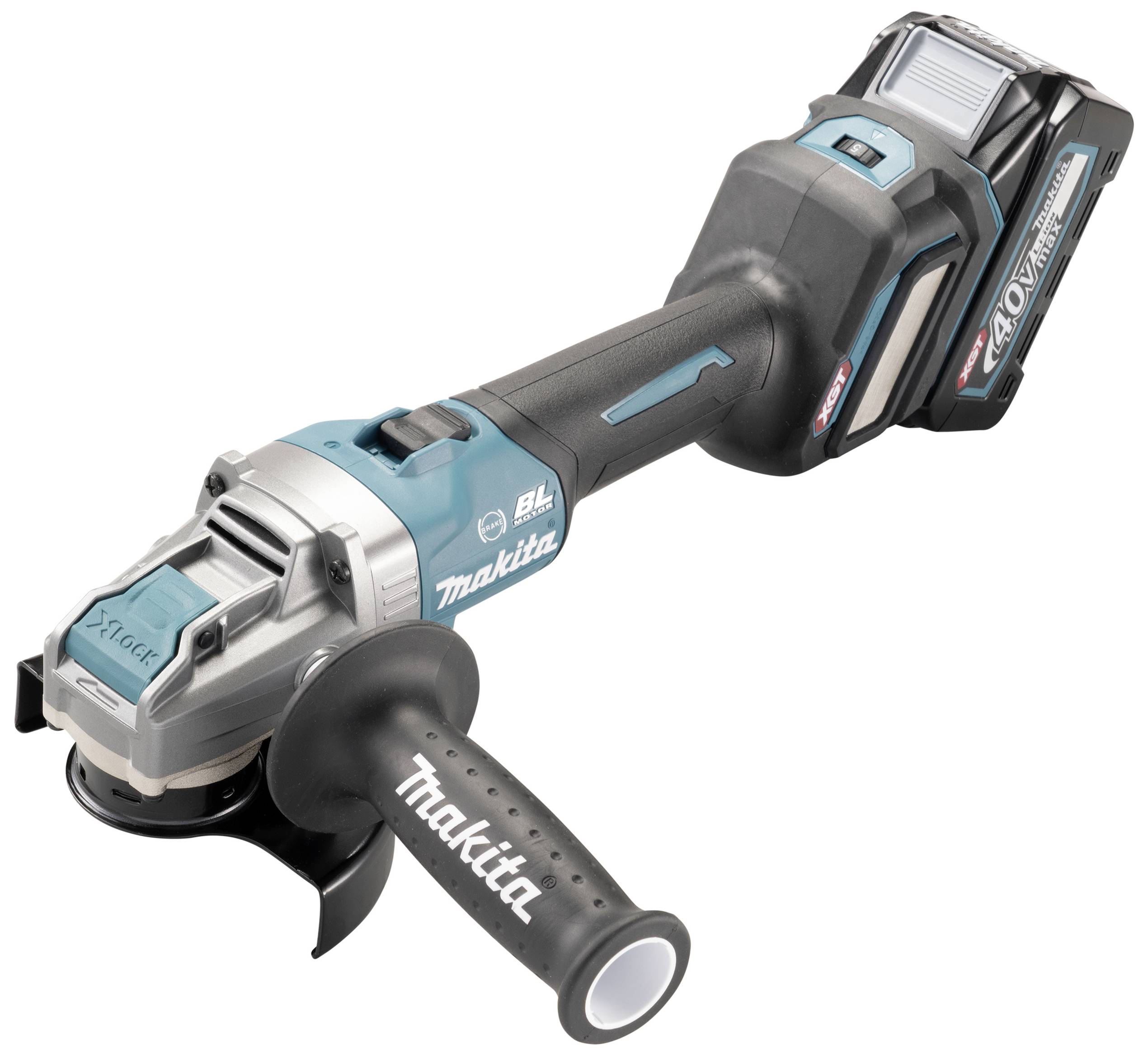 Makita GA041GM201 GA041GM201 Akku-Winkelschleifer 125mm inkl. Akku, inkl. 2. Akku, inkl. Koffer 40V 4.0Ah