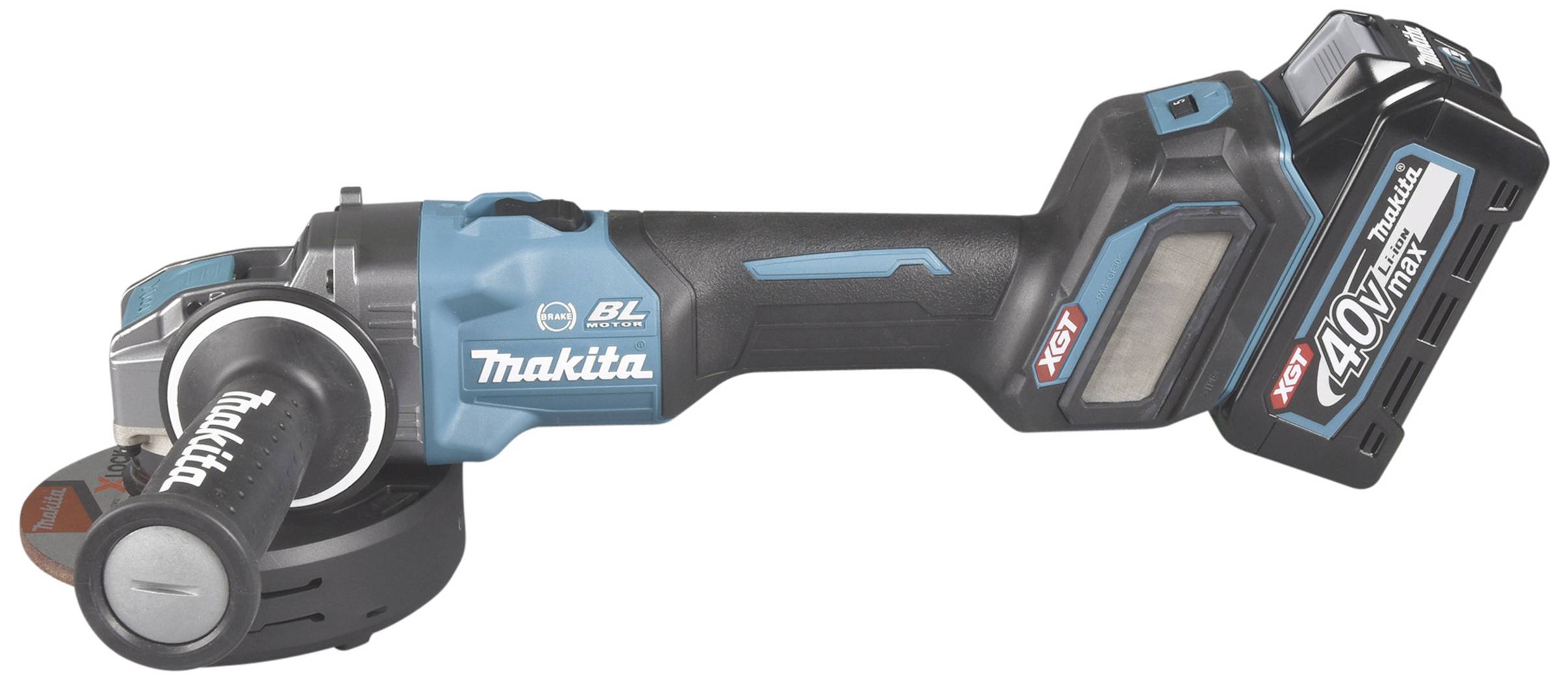 Makita GA041GM201 GA041GM201 Akku-Winkelschleifer 125mm inkl. Akku, inkl. 2. Akku, inkl. Koffer 40V 4.0Ah