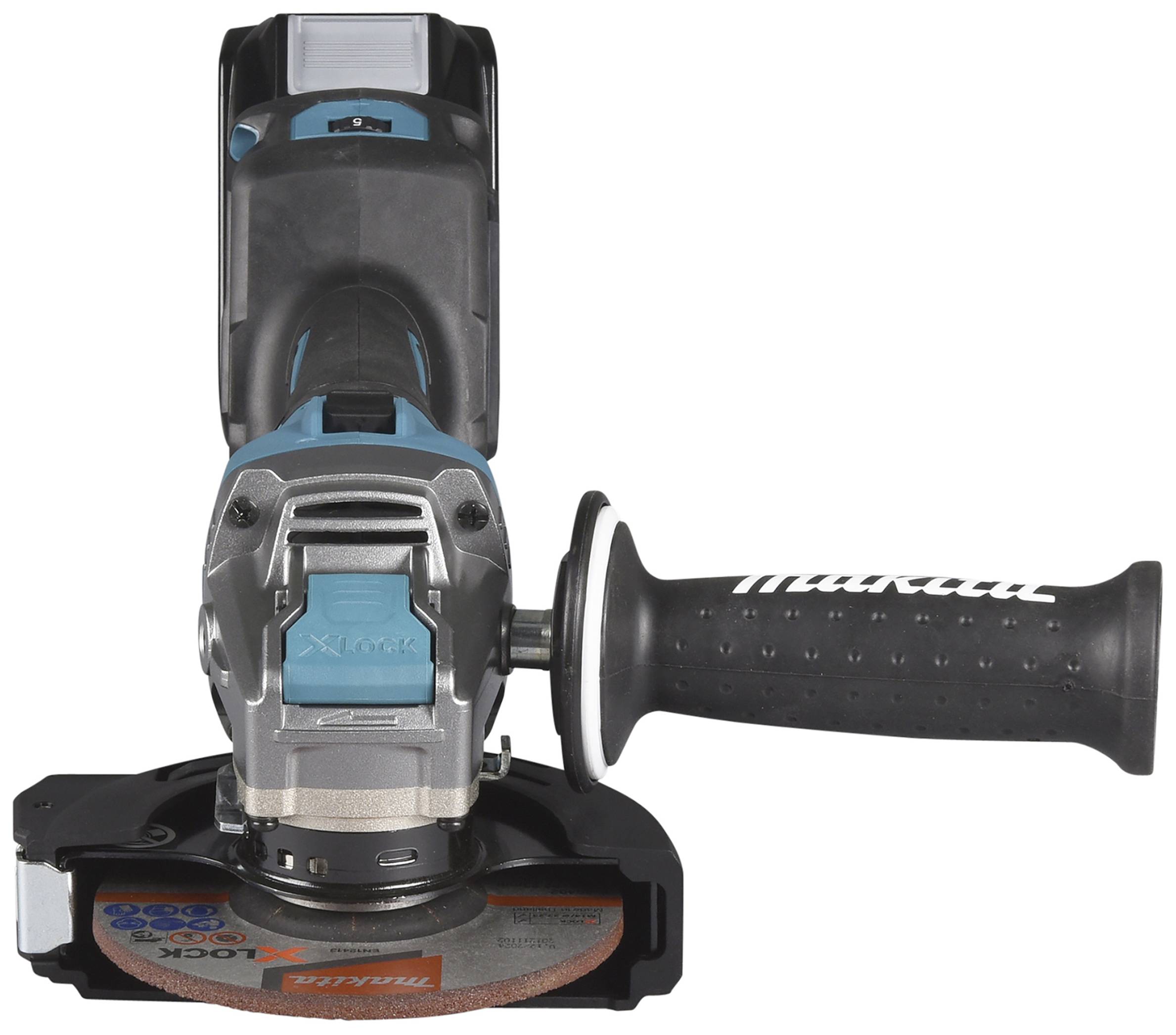 Makita GA041GM201 GA041GM201 Akku-Winkelschleifer 125mm inkl. Akku, inkl. 2. Akku, inkl. Koffer 40V 4.0Ah