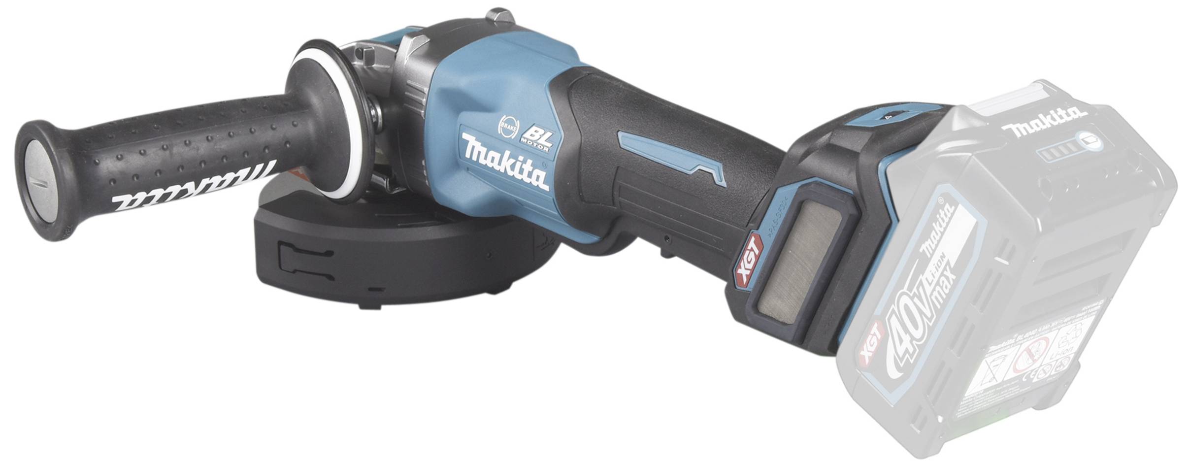 Makita GA044GZ GA044GZ Akku-Winkelschleifer 125mm ohne Akku, ohne Ladegerät 40V