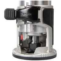 Makita Akku-Multifunktionsfräse RT001GZ10 mit Zubehör, ohne Akku, ohne Ladegerät Makita Akku-Multifunktionsfräse RT001GZ10 mit Zubehör, ohne Akku, ohne Ladegerät