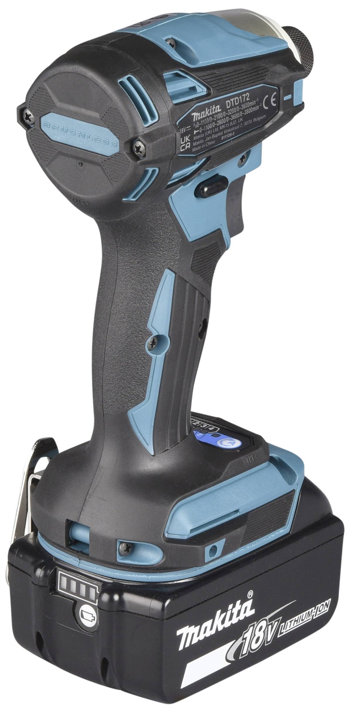 Makita DTD172RTJ Akku-Schlagschrauber 180 Nm 18 V Anzahl mitgelieferte Akkus 2 5.0 Ah Li-Ion inkl. Akku, inkl. 2. Akku, inkl. Ladegerät