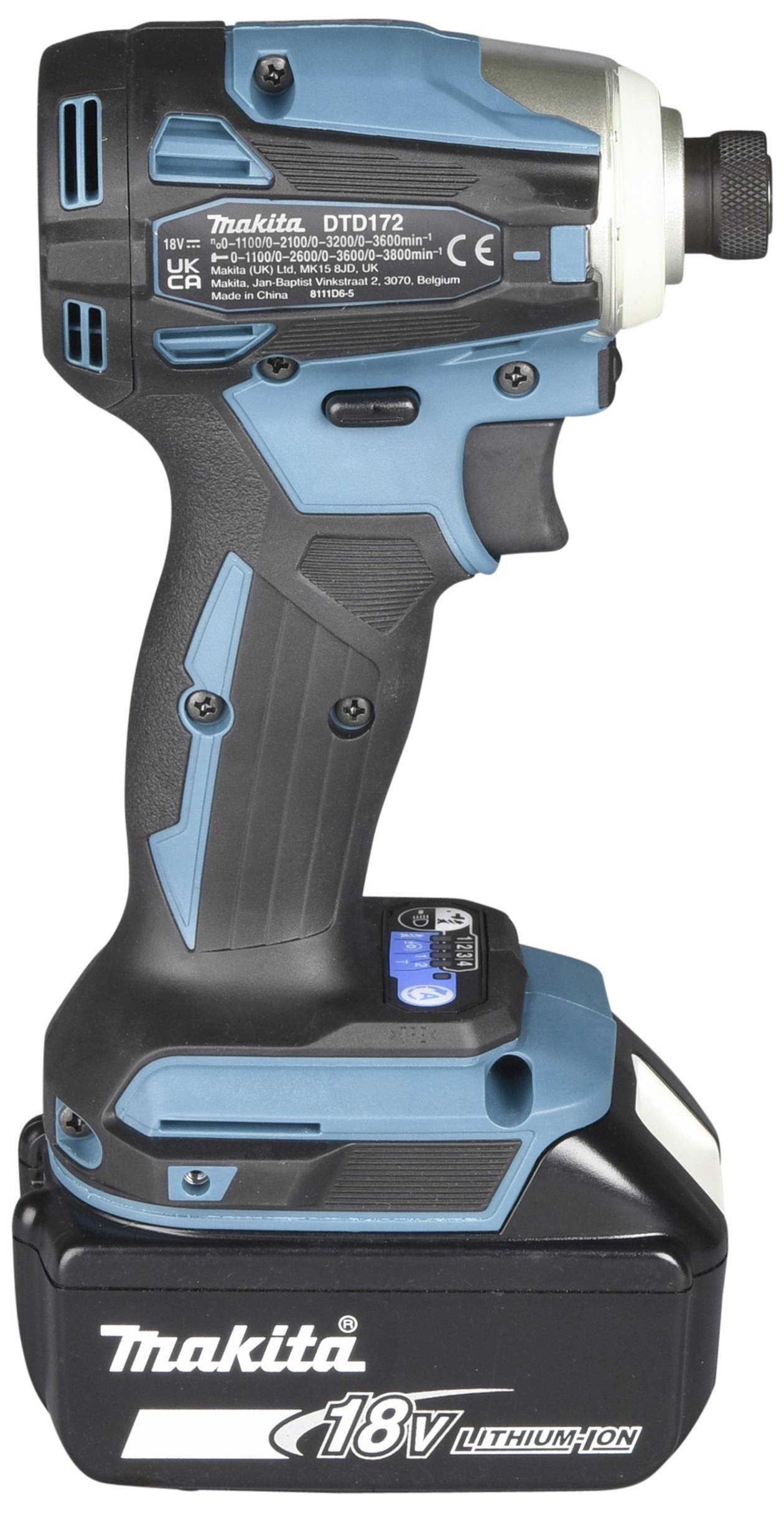 Makita DTD172RTJ Akku-Schlagschrauber 180 Nm 18 V Anzahl mitgelieferte Akkus 2 5.0 Ah Li-Ion inkl. Akku, inkl. 2. Akku, inkl. Ladegerät