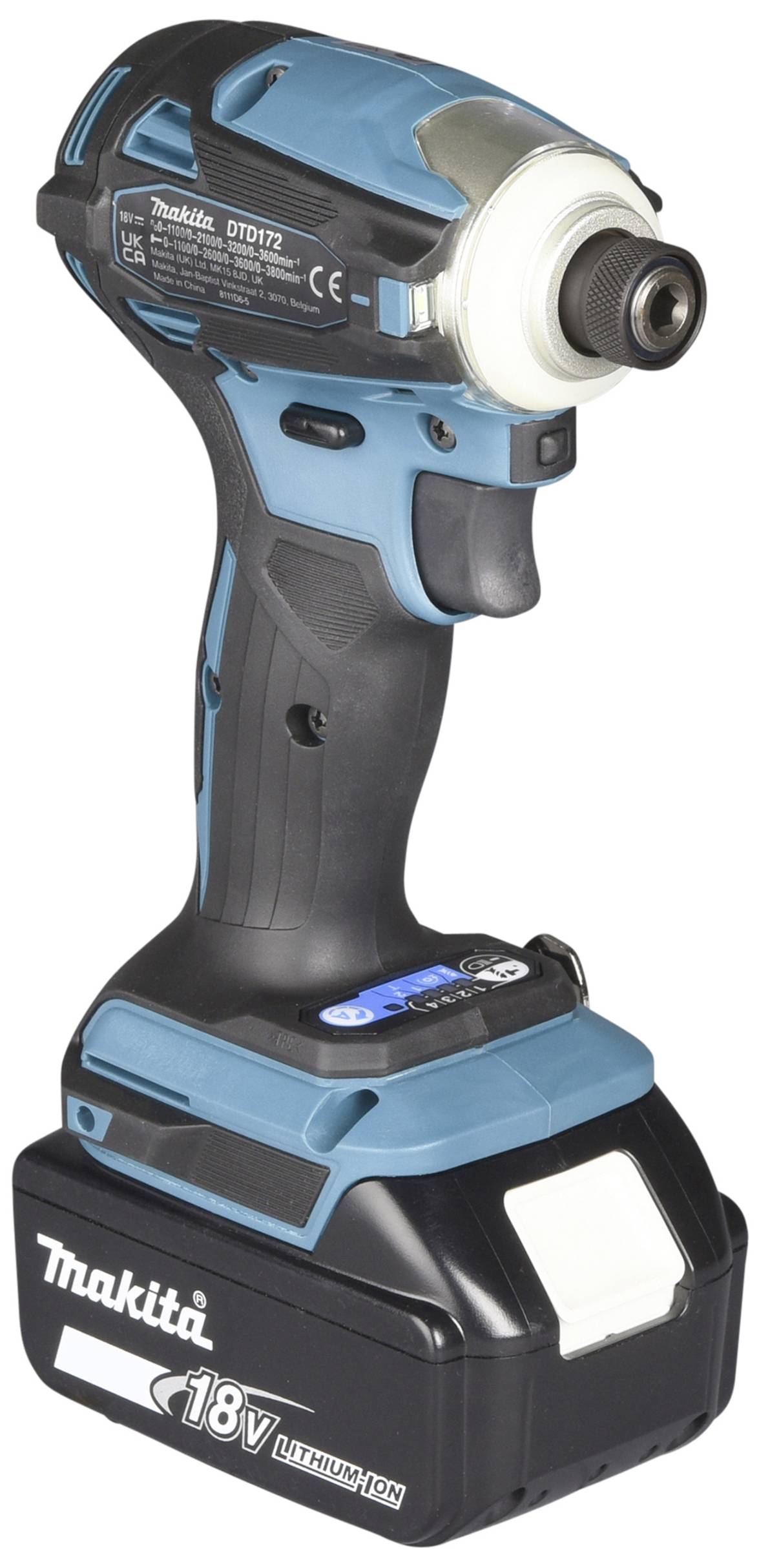 Makita DTD172RTJ Akku-Schlagschrauber 180 Nm 18 V Anzahl mitgelieferte Akkus 2 5.0 Ah Li-Ion inkl. Akku, inkl. 2. Akku, inkl. Ladegerät