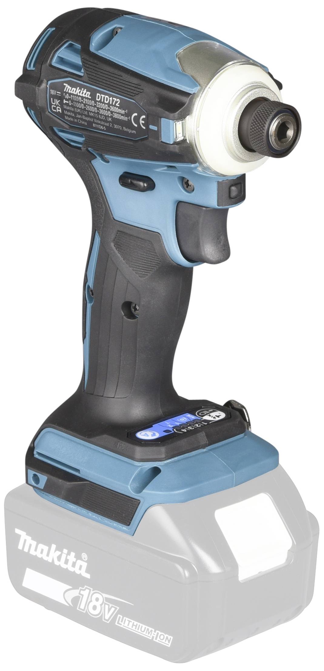 Makita DTD172Z Akku-Schlagschrauber 180 Nm 18 V Anzahl mitgelieferte Akkus 0 ohne Akku, ohne Ladegerät