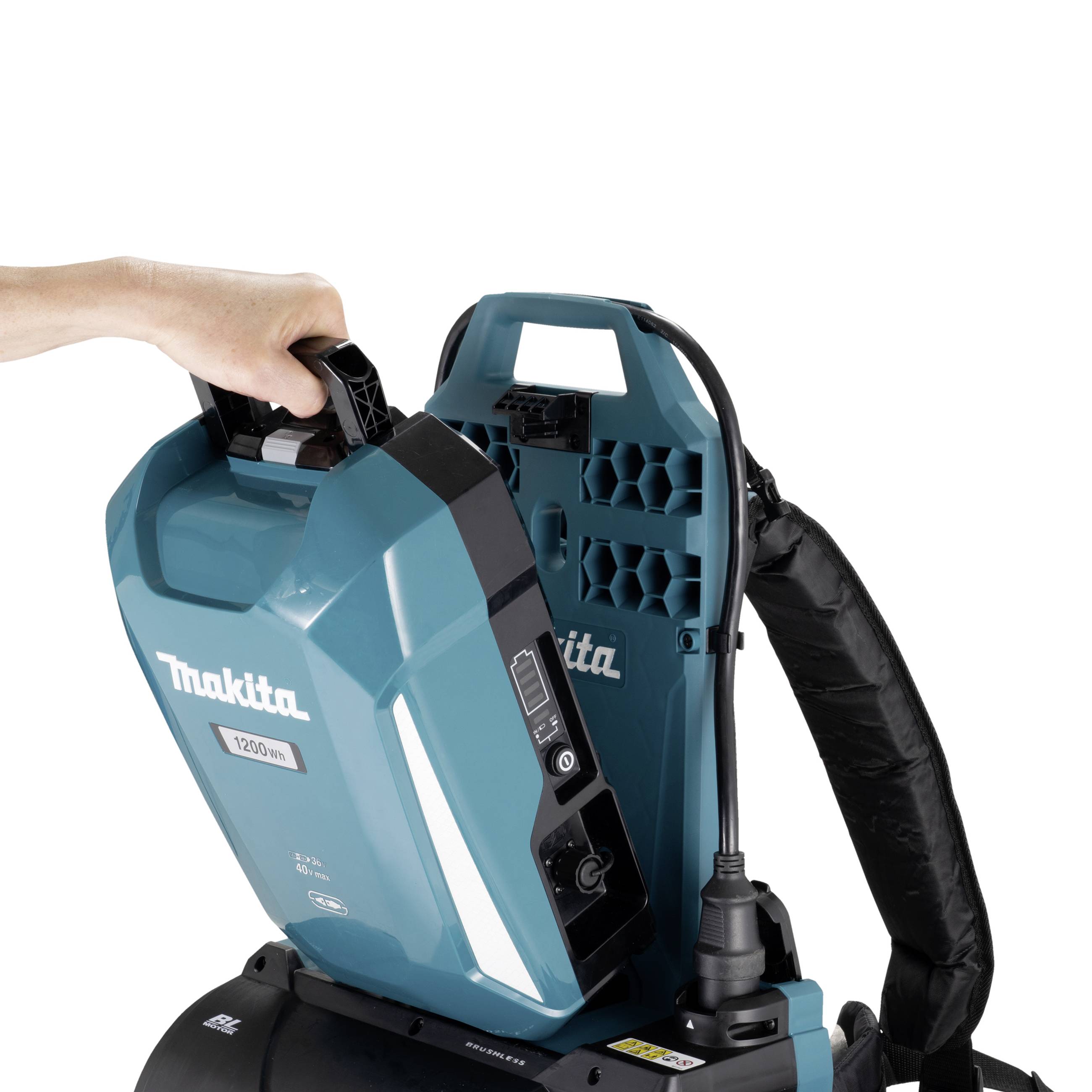 Makita UB002CZ Akku Laubbläser ohne Akku, ohne Ladegerät