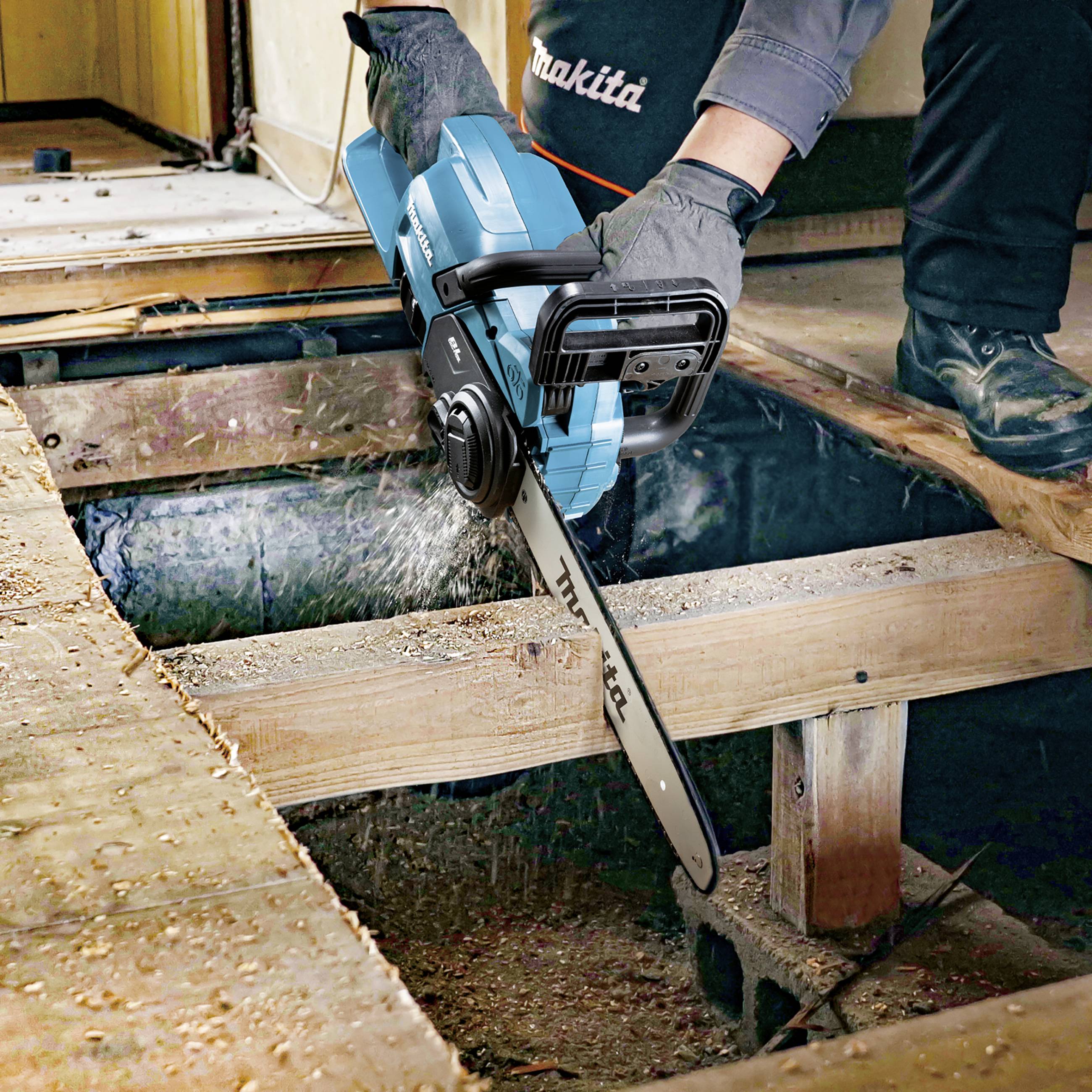 Makita DUC307ZX2 Akku Kettensäge ohne Akku, ohne Ladegerät 610 W Schwertlänge 300 mm