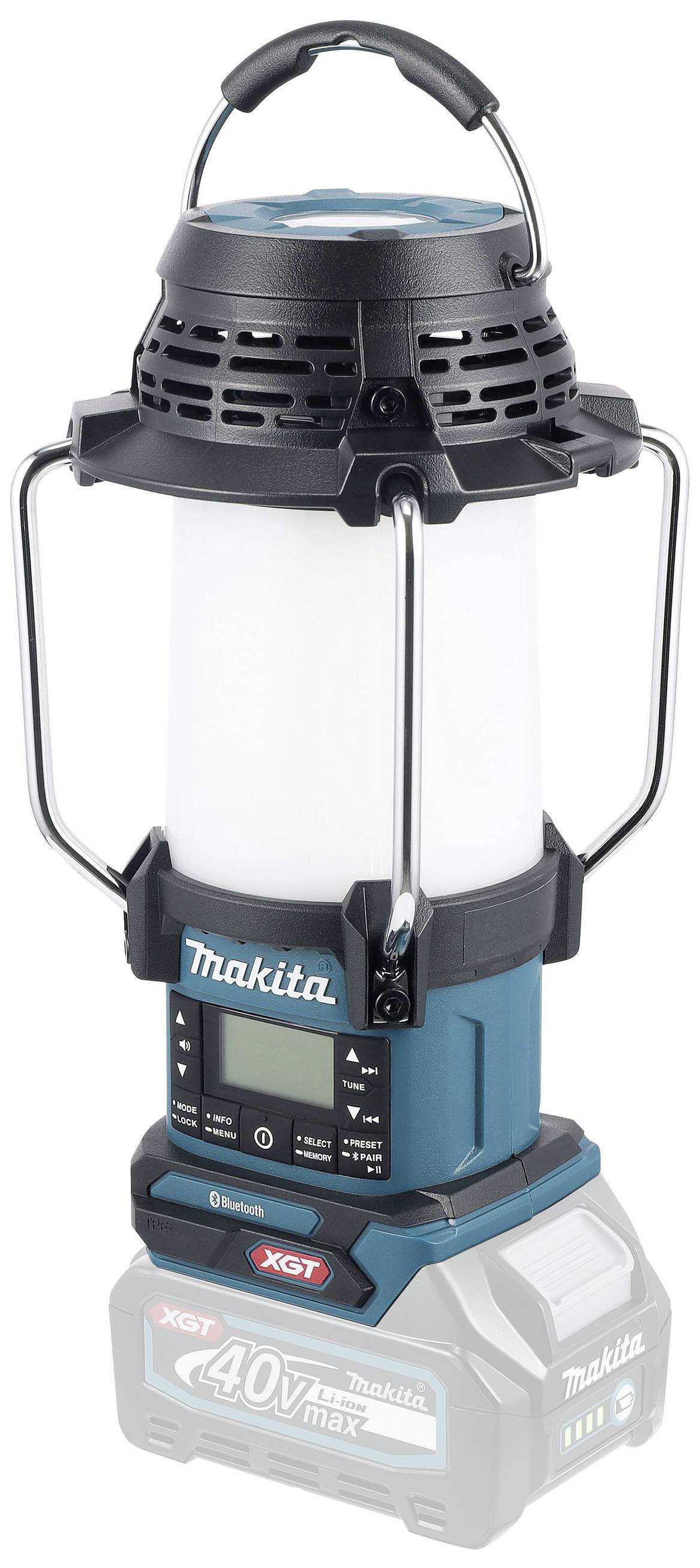 Makita Akku-Radio mit Laterne MR009GZ