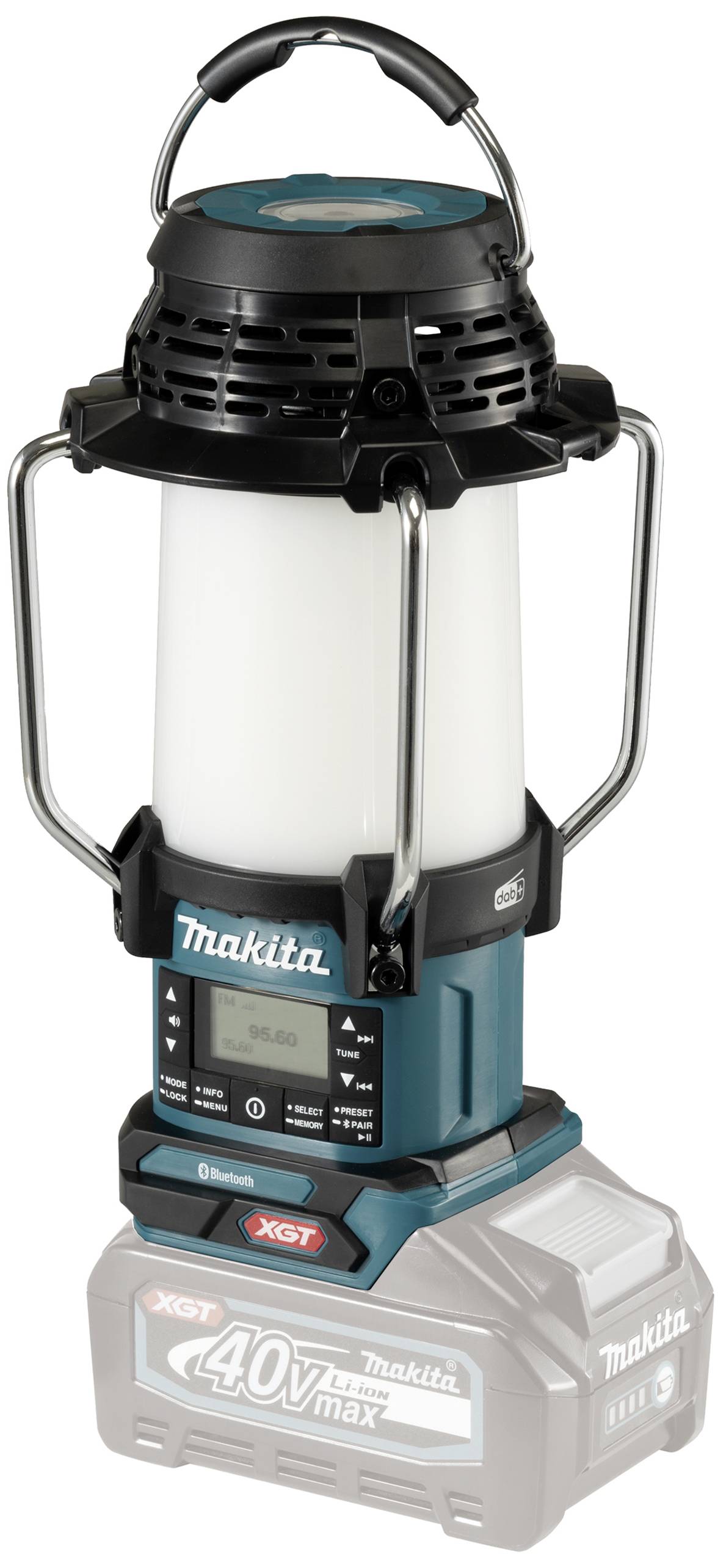 Makita MR009GZ Akku-Radio FM, AM, DAB+ mit Laterne