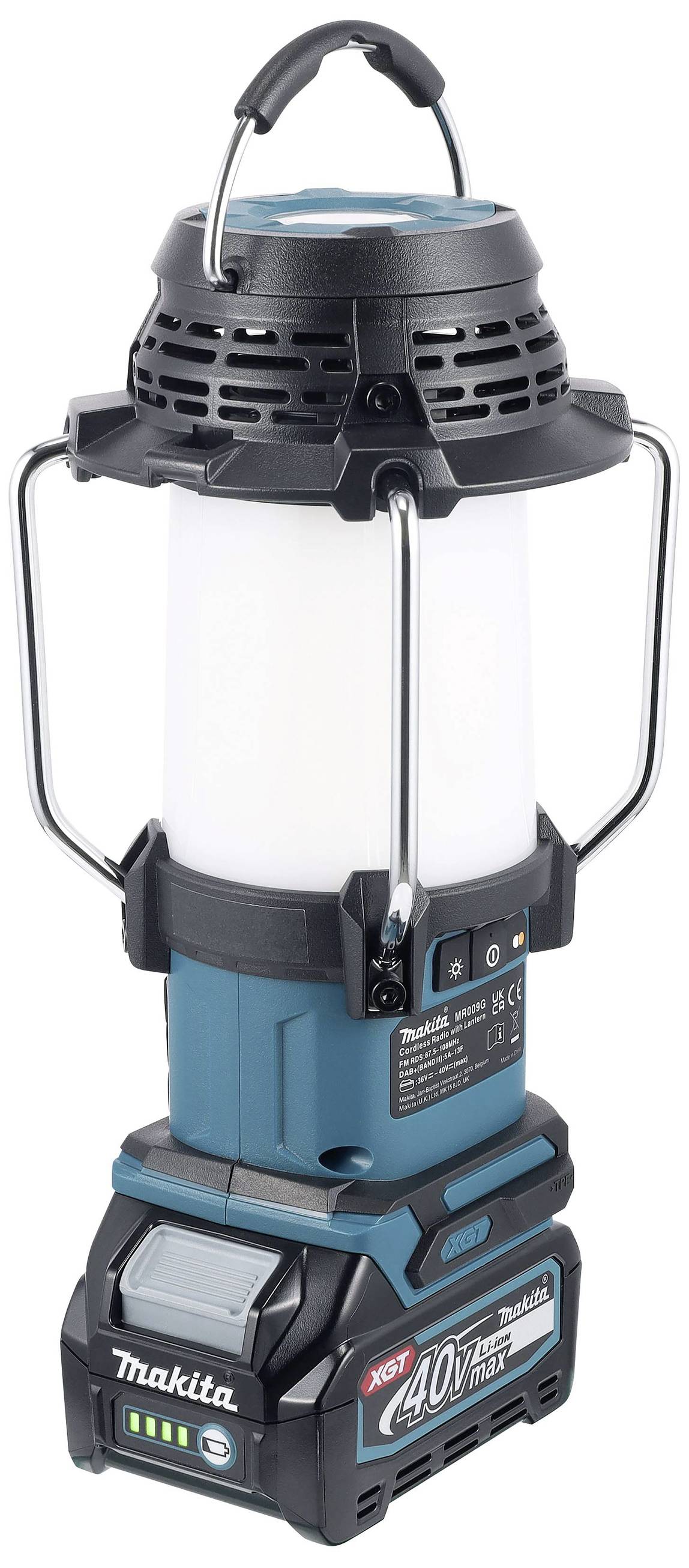 Makita Akku-Radio mit Laterne MR009GZ