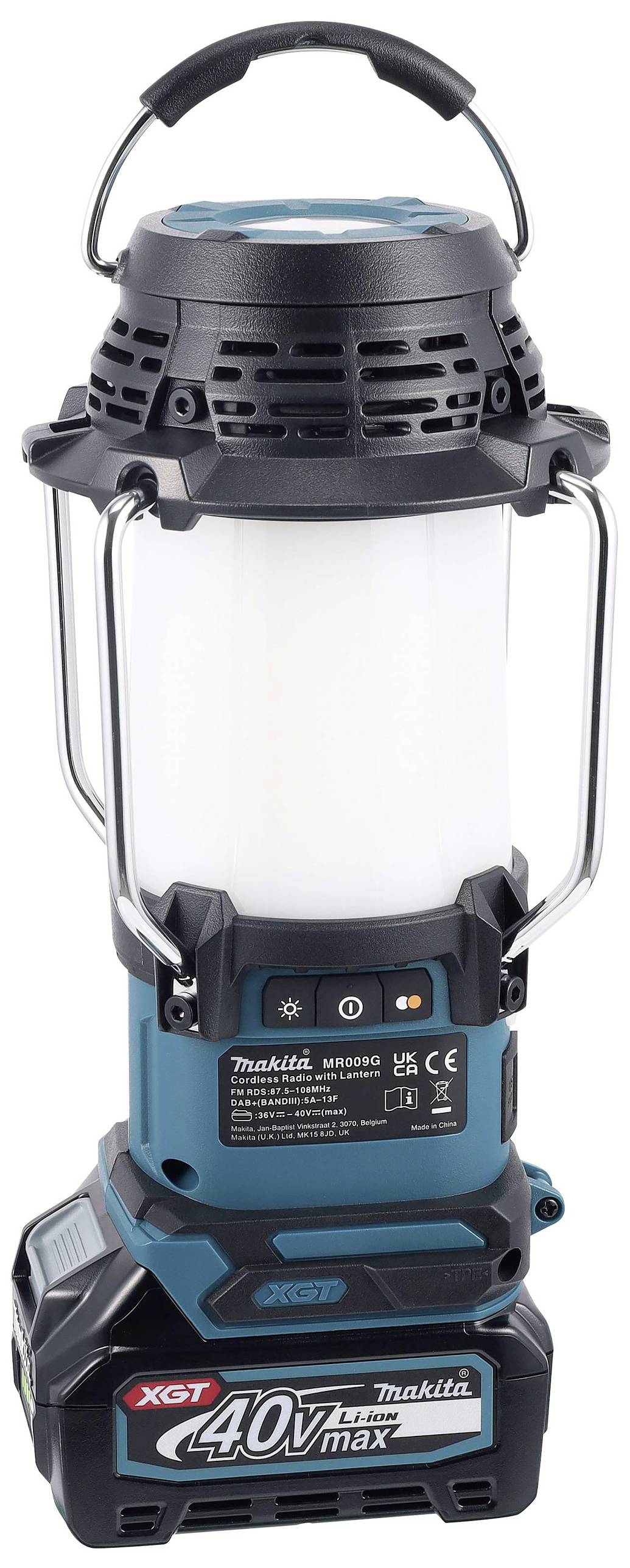 Makita MR009GZ Akku-Radio FM, AM, DAB+ mit Laterne